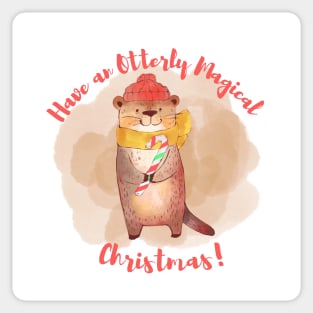 Have An Otterly Magical Christmas Sticker